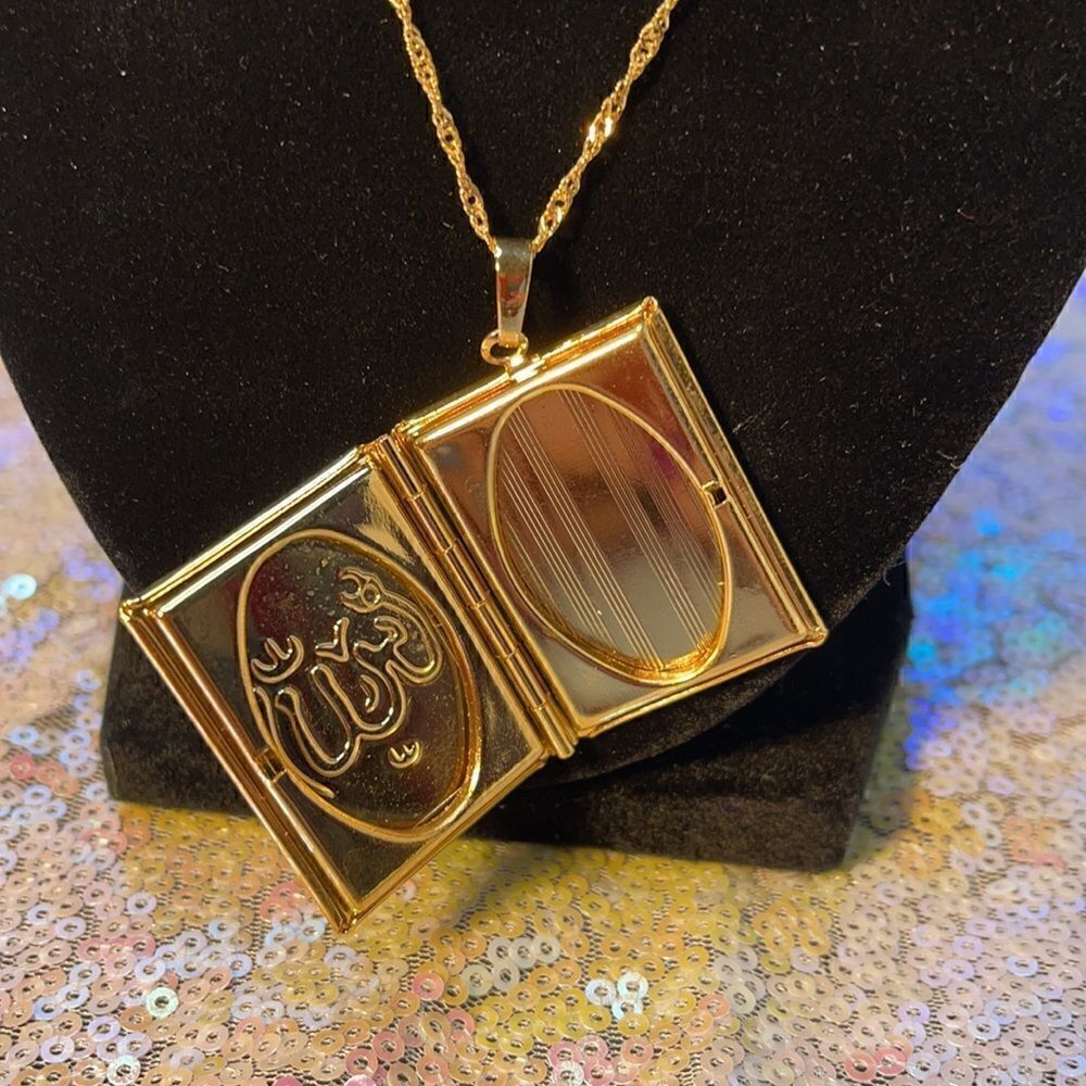 Brand new Allah pendant locket necklace - Picture 3 of 4